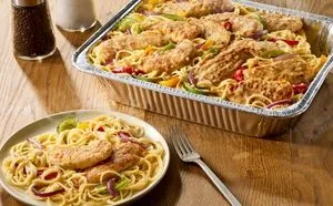 Olive Garden Chicken Scampi family-size pan $54.99