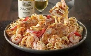 Olive Garden Chicken and Shrimp Carbonara $22.49
