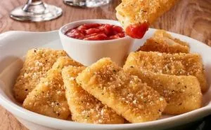 Olive Garden Fried Mozzarella appetizer $8.49