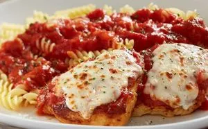 Olive Garden Grilled Chicken Parmigiana gluten-sensitive $20.29