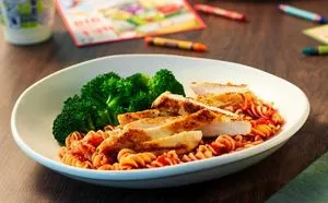 Olive Garden Kids Grilled Chicken with Rotini gluten-sensitive $9.28