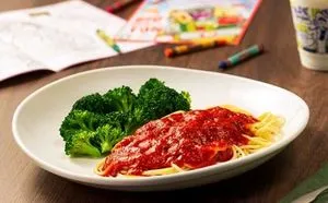 Olive Garden Kids Tomato Sauce with Pasta $6.99