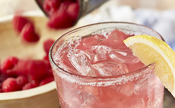 Olive Garden Raspberry Lemonade $4.29
