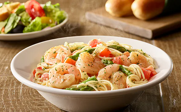 Olive Garden Lunch Shrimp Scampi $11.49