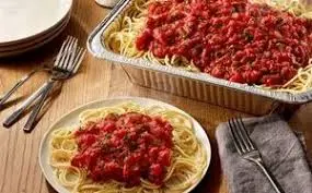 Olive Garden Spaghetti with Marinara Sauce family-size pan $43.99