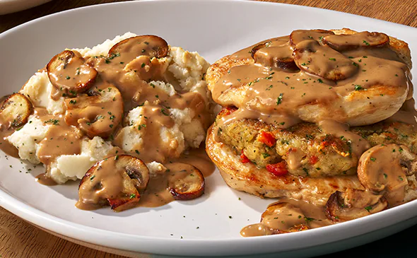 Olive Garden Stuffed Chicken Marsala $20.79