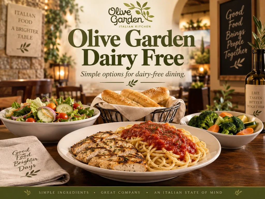 Olive Garden Dairy Free