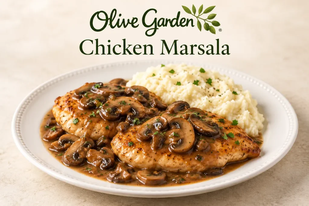 Olive Garden Chicken Marsala