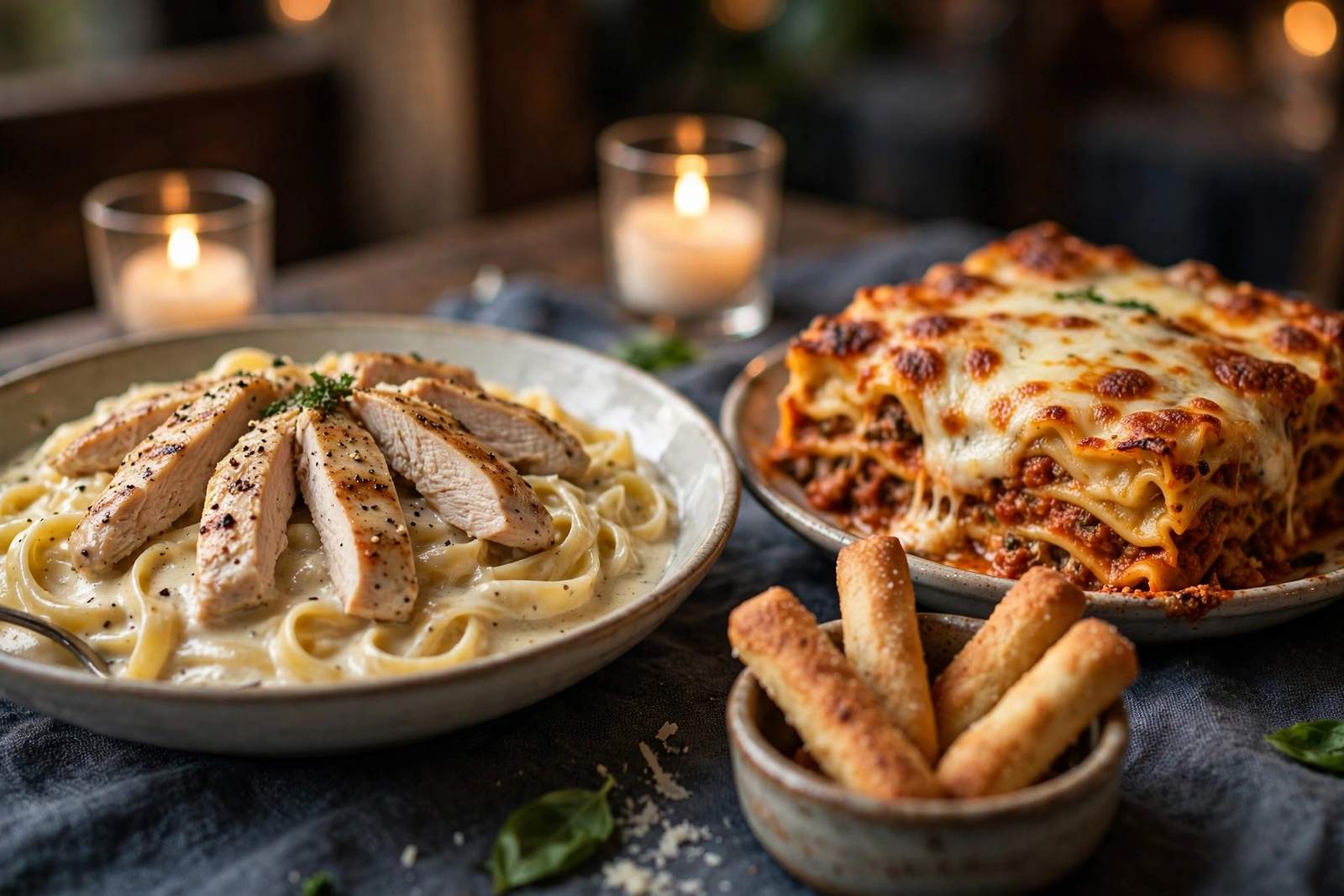 Olive Garden dinner for two value combos